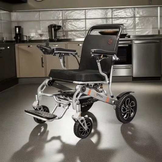 30 Miles Long Travel Range, CONVYU Electric Wheelchairs for Adults, Power Wheelchair for Seniors, 700W Motor, 120W Fast Charge,Lightweight Foldable All Terrain Motorized Wheelchair, Airline Approved